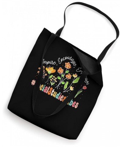 Social Studies Vibes Appreciation Week Back to School Tote Bag $12.19 Totes