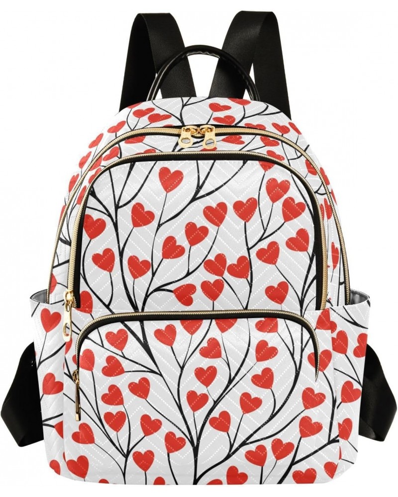 Heart Mothers Day Backpack Purse for Women Fashion Small Mini Backpack Daypacks Purse Hiking Sports Ladies Daypack,S $12.18 B...