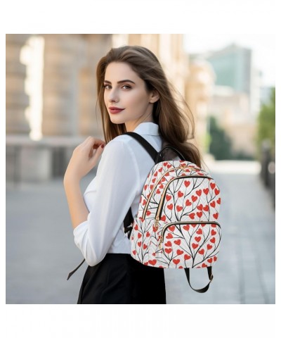 Heart Mothers Day Backpack Purse for Women Fashion Small Mini Backpack Daypacks Purse Hiking Sports Ladies Daypack,S $12.18 B...