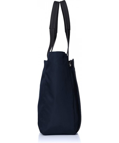 Nylon x Leather Square Tote Bag M Size Y91-05-02 Darknavy $51.46 Totes