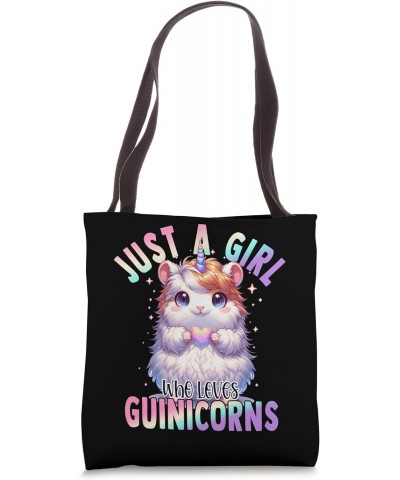 Guinicorn Guinea Pig Unicorn Cavy Fluffy Potato Wheek Girls Tote Bag $14.84 Totes