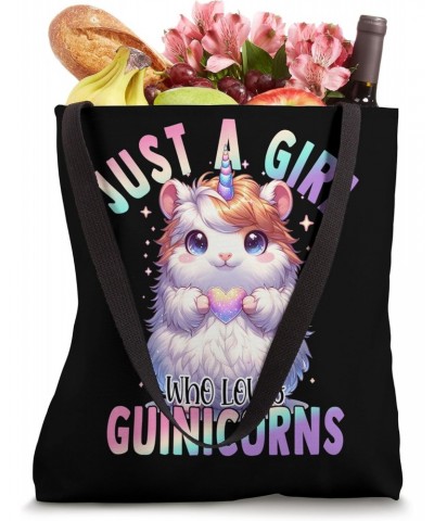 Guinicorn Guinea Pig Unicorn Cavy Fluffy Potato Wheek Girls Tote Bag $14.84 Totes