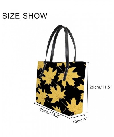 Tote Bag for Women Leather Handbags Women's Crossbody Handbags Work Tote Bags for Women Yellow $32.44 Totes