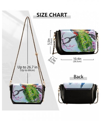 Crossbody Bags for Women Trendy Women's Black Shoulder Bag Small PU Leather Flap Cross Body Bag Handbags Pattern9 $20.90 Cros...