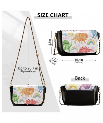 Crossbody Bags for Women Trendy Women's Black Shoulder Bag Small PU Leather Flap Cross Body Bag Handbags Pattern1 $20.90 Cros...