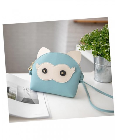 1pc Owl Pattern Sling Bag One Shoulder Aluminum Pans with Lids Animal Printing Mobile Phone Bag Cactus Patch Crossbody Pu Lea...