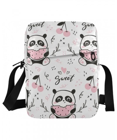 Crossbody Phone Bag Seamless with Cute Panda Small Messenger Shoulder Bag Cash Handbag Wallet Purse(237na7a) $12.97 Crossbody...