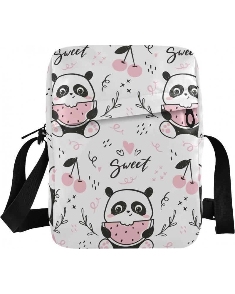 Crossbody Phone Bag Seamless with Cute Panda Small Messenger Shoulder Bag Cash Handbag Wallet Purse(237na7a) $12.97 Crossbody...