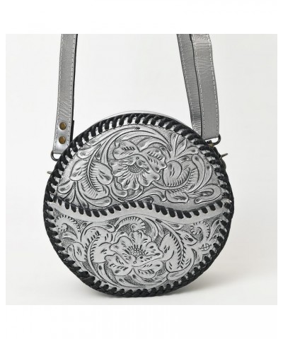 American Darling Canteen Hand Tooled Genuine Leather Women Bag Western Handbag Purse Adbg1461g $76.95 Handbags