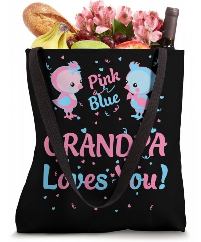 Grandpa Gender Reveal Party Pink or Blue Matching Family Tote Bag $14.49 Totes