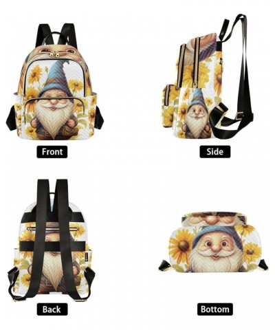 Mini Backpack Purse for Women, Sunflowers Dwarf Travel Bag Casual Daypack Shoulder Bag Medium $15.04 Backpacks