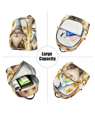 Mini Backpack Purse for Women, Sunflowers Dwarf Travel Bag Casual Daypack Shoulder Bag Medium $15.04 Backpacks