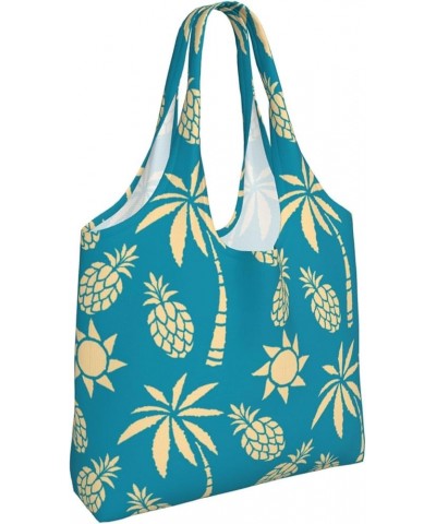 Palm Trees Single Shoulder Commuter Canvas Tote Bags For Women And Men Palm Trees 20 $10.11 Totes