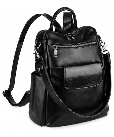 Travel Backpack Purse for Women Nylon Ladies Fashion Tassel Shoulder Bag Convertible 240 Black 2 $18.90 Backpacks