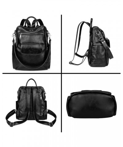 Travel Backpack Purse for Women Nylon Ladies Fashion Tassel Shoulder Bag Convertible 240 Black 2 $18.90 Backpacks