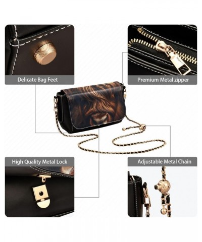 Crossbody Bags for Women Trendy Women's Black Shoulder Bag Small PU Leather Flap Cross Body Bag Handbags Pattern14 $16.80 Cro...