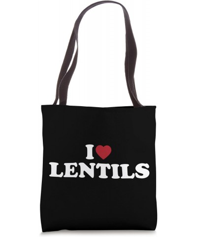 I Heart Lentils Tote Bag $12.47 Totes