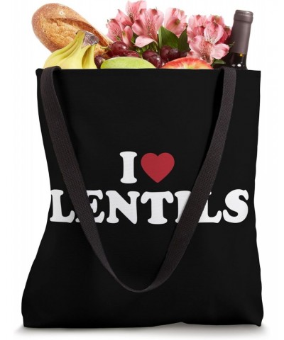 I Heart Lentils Tote Bag $12.47 Totes