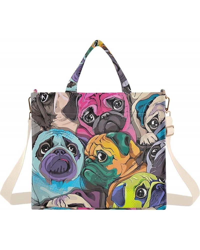 Shoulder Handbag for Women Sea Turtle Ocean Underwater Travel Beach Bag Personalized Gifts Large Totes Bag Cute Dog Bulldog C...