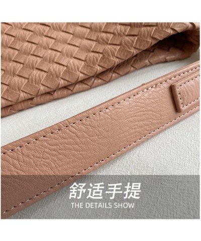 Shoulder Bag for Women Handmand Woven Hobo Bag Casual Leather Tote Handbag Fashion Purse Gold $33.80 Totes