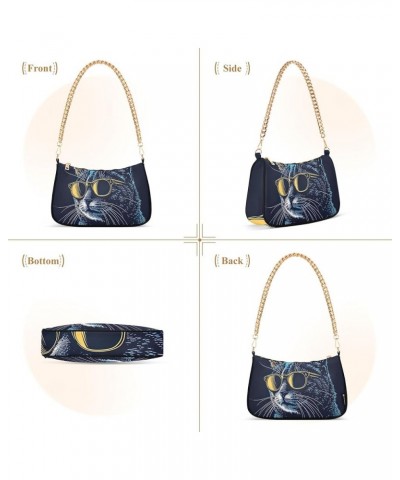 Easter Eggs Rabbit Meadow Cute Purses Women Hobo Party Purse Women Small Cute Handbags Cartoon Small Shoulder Bag Funny Cat B...