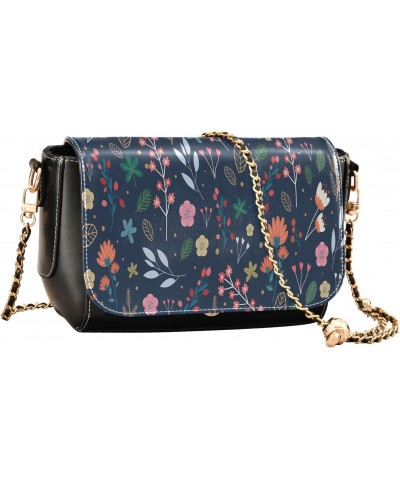 Colorful Flower Crossbody bags for Women Small Crossbody Purses with Metal Chain Cell Phone Purse Shoulder Bag for Women $16....