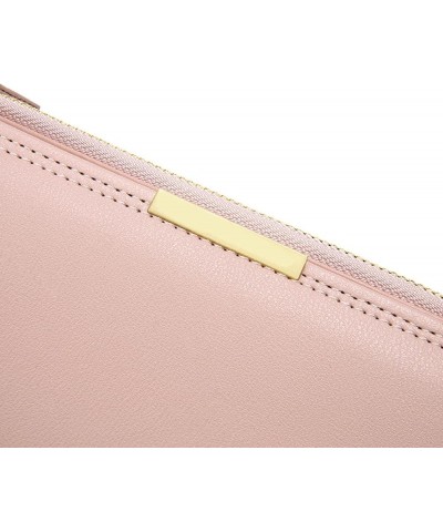 Women Wallet Fashion New Pattern Wallet Simple Solid Color Long Multi Card Versatile Handbag Wallet (Khaki, One Size) Pink On...