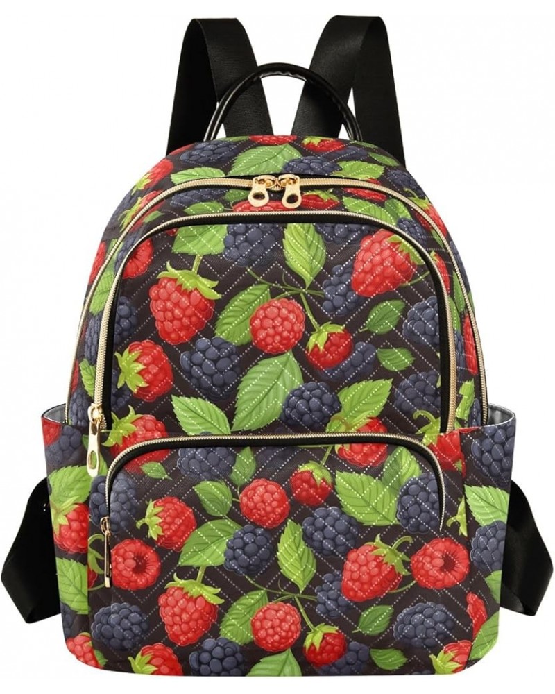 Fruit Berry Pattern Fashion Backpack Purse for Women, Casual Daypacks, Ladies Gift for Traveling Hiking Multicolor Small $18....