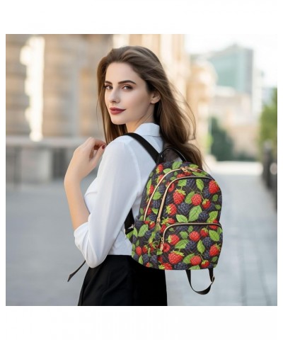 Fruit Berry Pattern Fashion Backpack Purse for Women, Casual Daypacks, Ladies Gift for Traveling Hiking Multicolor Small $18....