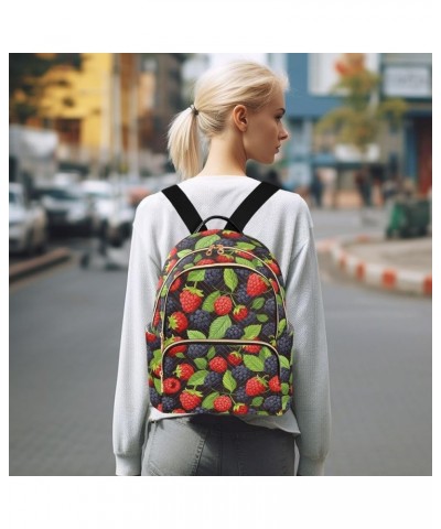 Fruit Berry Pattern Fashion Backpack Purse for Women, Casual Daypacks, Ladies Gift for Traveling Hiking Multicolor Small $18....