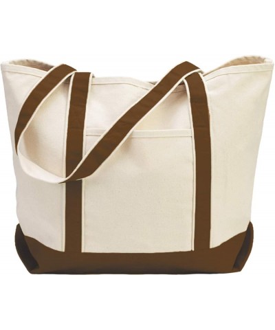 HYP BEACH TOTE - CLASSIC BOAT BAG Nat/Brown $13.99 Totes