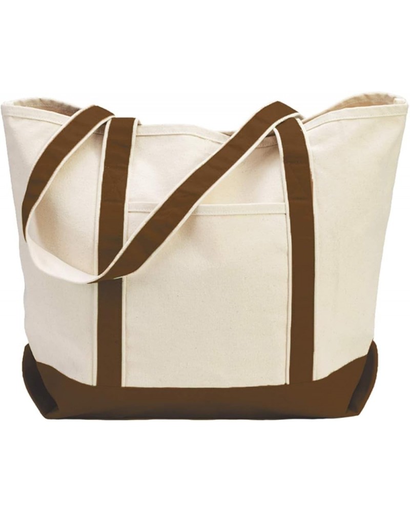 HYP BEACH TOTE - CLASSIC BOAT BAG Nat/Brown $13.99 Totes