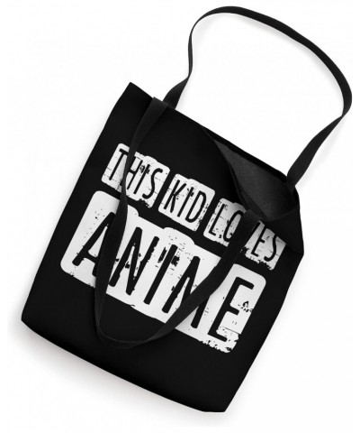 This Kid Loves Anime Tote Bag $12.22 Totes