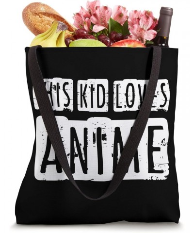 This Kid Loves Anime Tote Bag $12.22 Totes