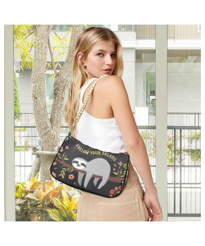 Panda Shoulder Bag for Women Clutch Shoulder Purse Chain Bag Women's Tote Hobo Handbags for Party Ladies Multi20 $15.89 Shoul...