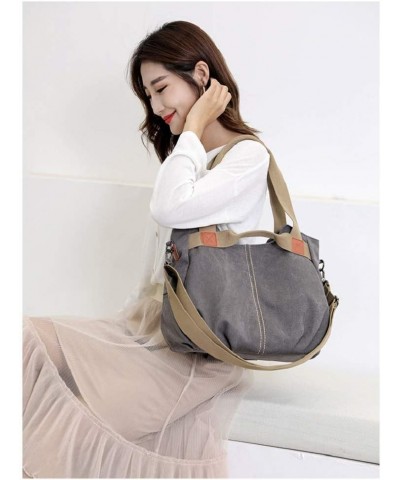 Canvas Handbag and Purses for Women Large Crossbody Shoulder Bag Hobo Messenger Bag Shopper Travel Purses Green $13.29 Totes