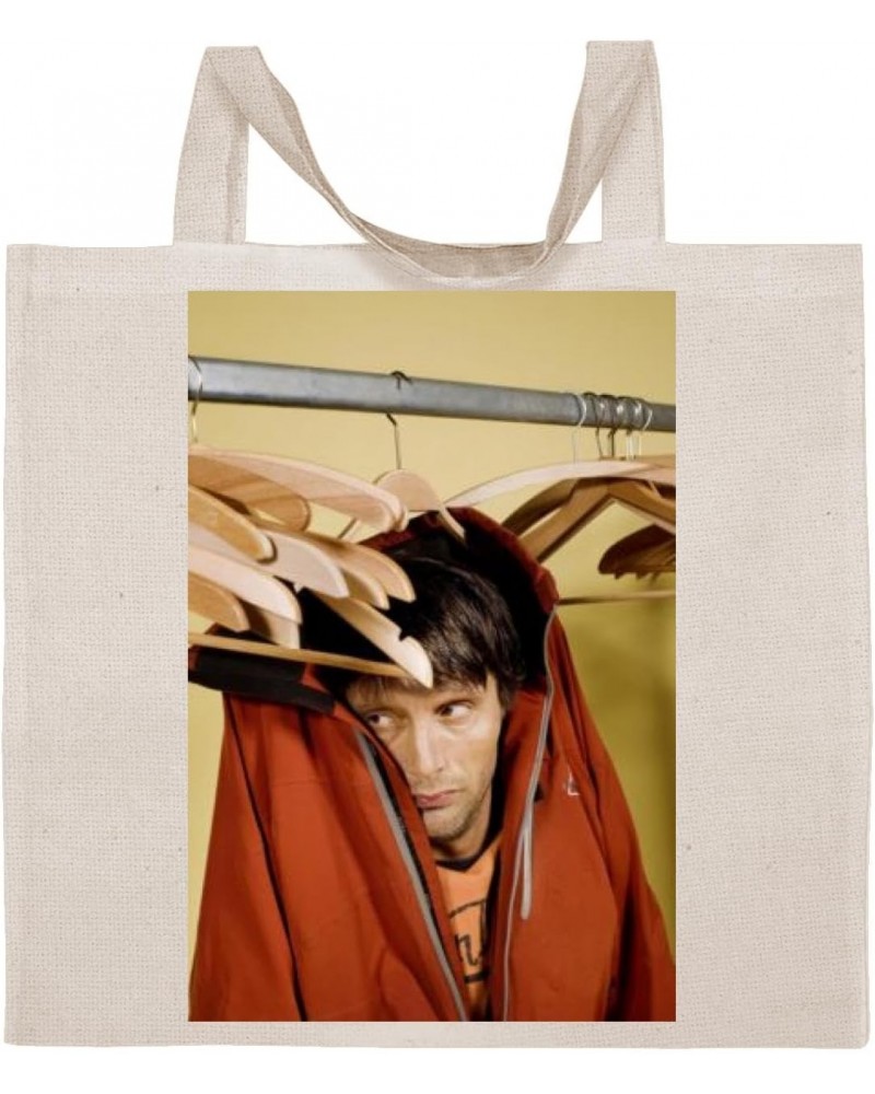 Mads Mikkelsen - Cotton Photo Canvas Grocery Tote Bag IDPP514797 $20.83 Totes