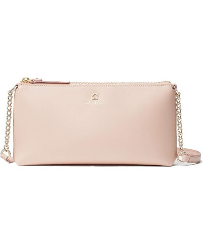 Kate Spade Weller Street Declan Leather Crossbody Handbag Clutch Warm Vellum $48.47 Crossbody Bags