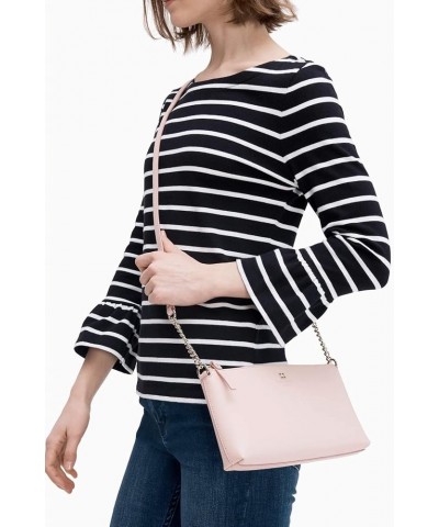 Kate Spade Weller Street Declan Leather Crossbody Handbag Clutch Warm Vellum $48.47 Crossbody Bags