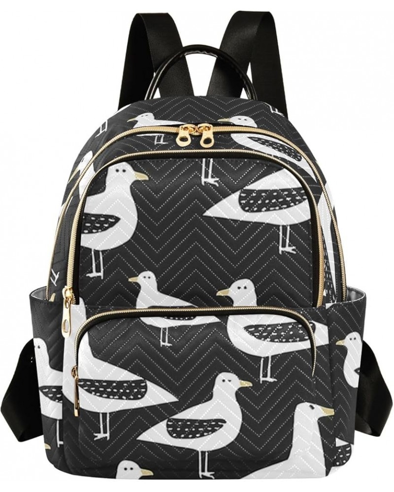 Duck Bird Fashion Backpack Purse Ladies Fashion Rucksack Travel Shoulder Bag Casual Daily Backpack Work College Bag Medium $2...