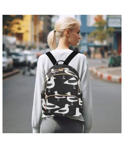 Duck Bird Fashion Backpack Purse Ladies Fashion Rucksack Travel Shoulder Bag Casual Daily Backpack Work College Bag Medium $2...