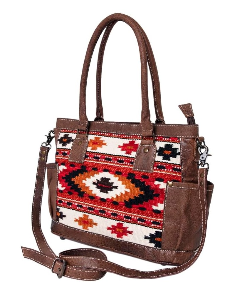 American Darling Tote Saddle Blanket Genuine Leather women bag western handbag purse Adbg1017c $64.08 Totes