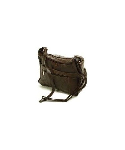 Soft Genuine Leather Purse Brown $32.44 Wallets