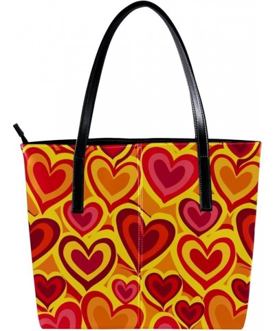 Tote Bags, Large Tote Bags for Women, Tote Bag with Zipper, Valentine Red Heart, Tote Bags for Women Design 6222 $25.79 Totes