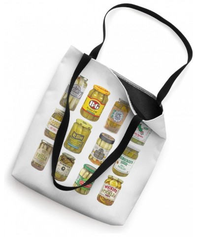 Retro Canned Pickles Homemade Pickle Lovers Canning Season Tote Bag $10.49 Totes