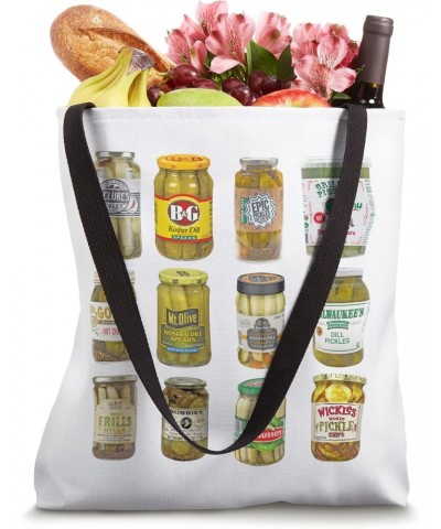 Retro Canned Pickles Homemade Pickle Lovers Canning Season Tote Bag $10.49 Totes