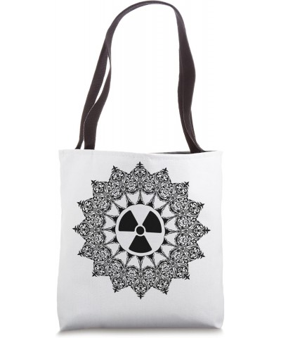 Radiation Mandala Design Tote Bag $10.58 Totes