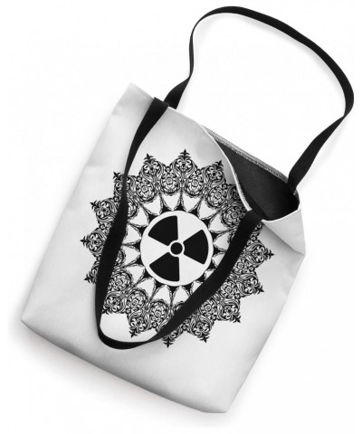 Radiation Mandala Design Tote Bag $10.58 Totes