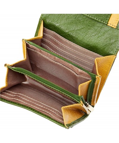 Men's Casual Green × Yellow $51.39 Wallets