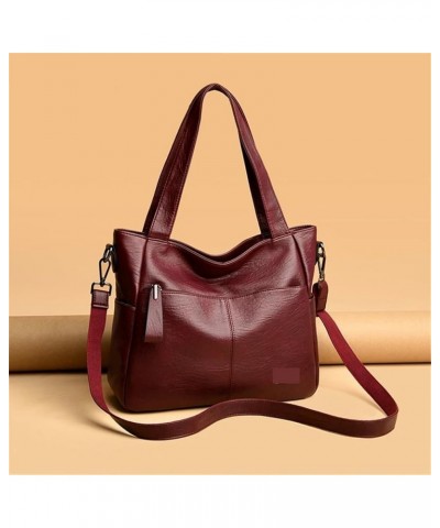 Crossbody Purses for Women Women's Leather Bags Female Shoulder Sac Tote Shopper Bag Bolsa Feminina Handbags for Woman B $23....